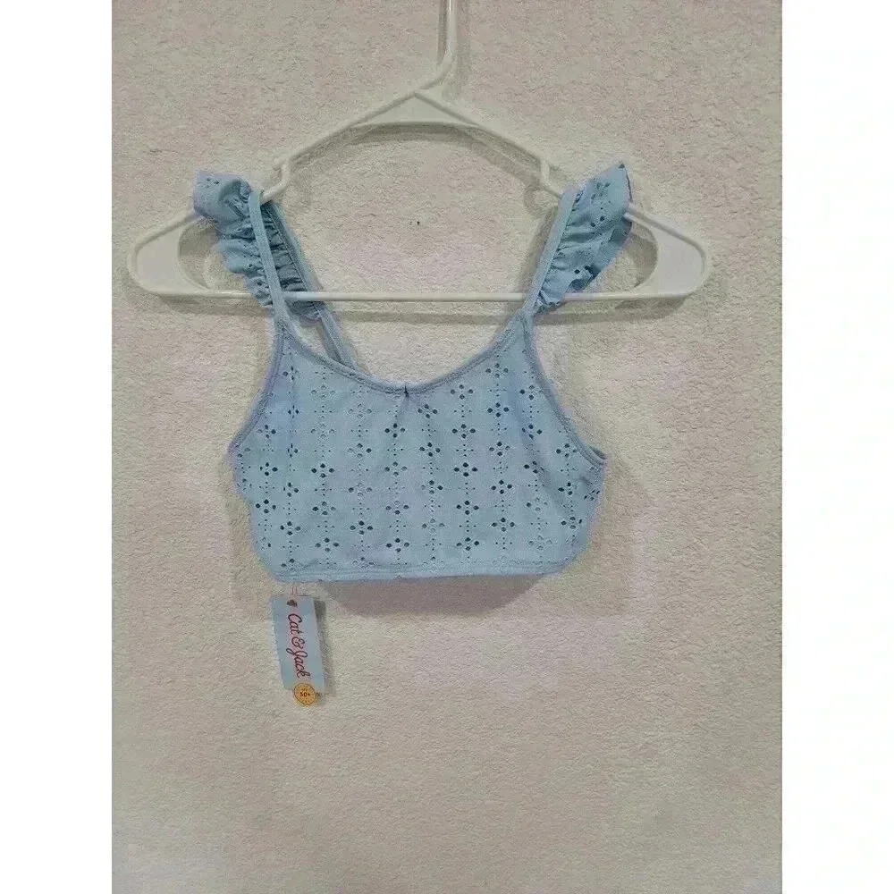 Cat & Jack swim suit top size‎ large #3